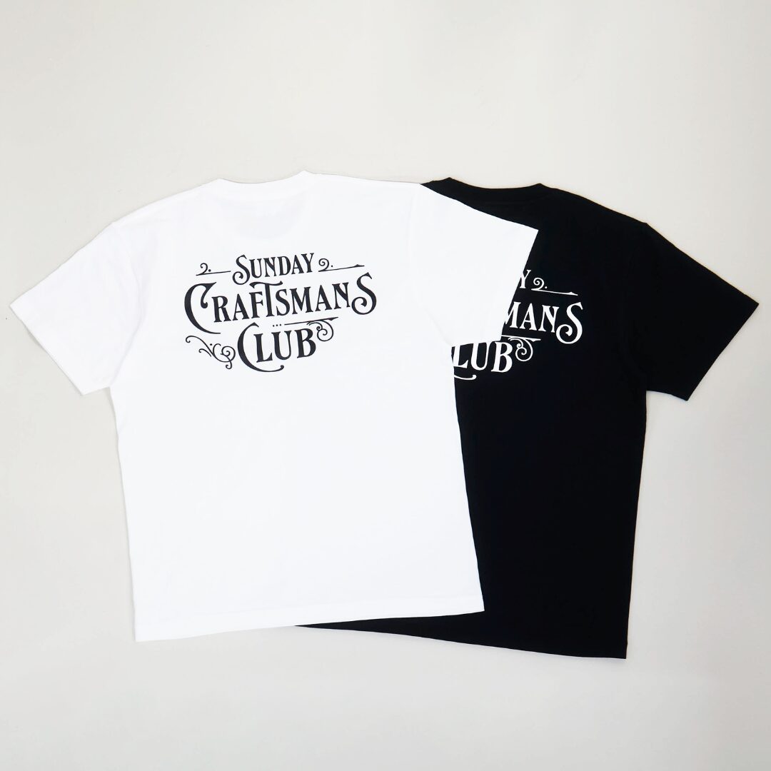 【SCC LOGO S/S Tee　WHITE/BLACK】